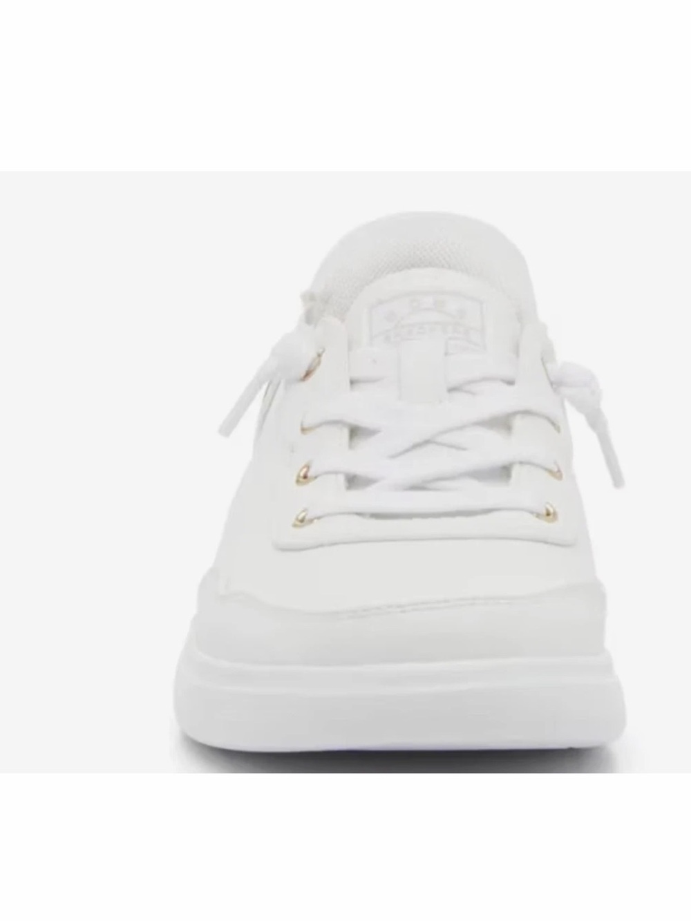 Skechers Women’s All-White Low-Top Lace-Up Sneaker - Picture 3 of 4